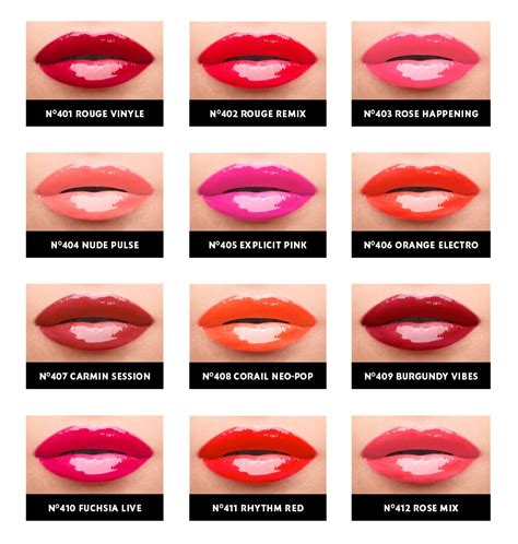 ysl vinyl lip strain swatches|YSL lip gloss.